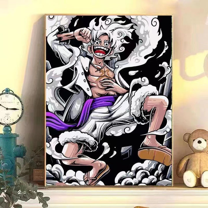 Anime-Inspired Character Art Print Bowlift