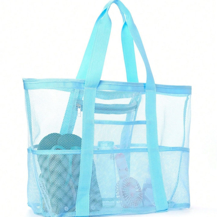 Large Beach Bag Made of Breathable Mesh Material Bowlift