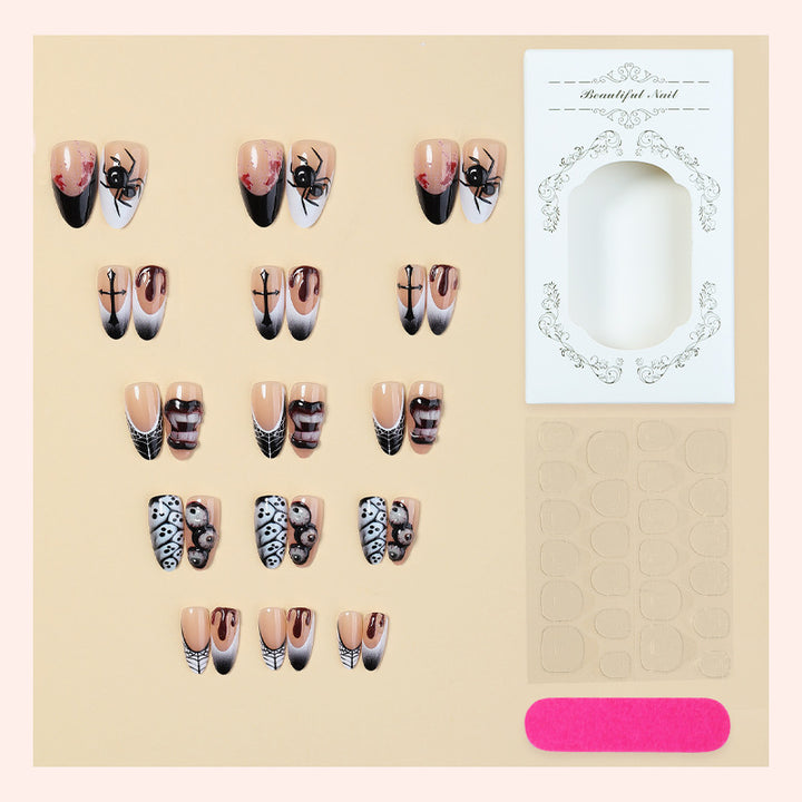 Gothic-Themed Press-On Nail Collection Bowlift