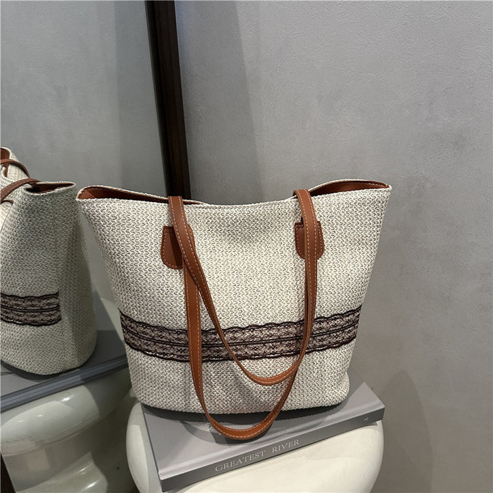 Eco-Friendly Handwoven Beach Tote Bag Bowlift