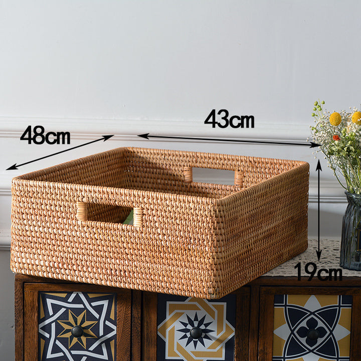 Women's braided storage basket Bowlift
