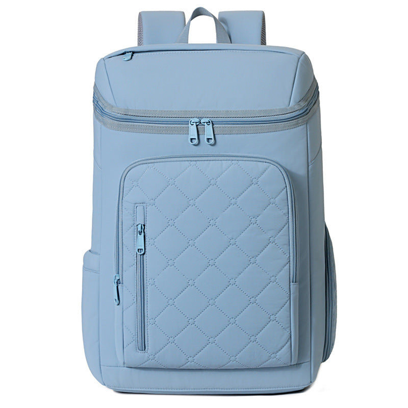 Stylish Quilted Laptop Backpack Bowlift