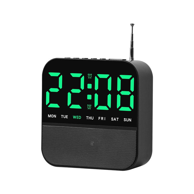 Digital clock radio with temperature display Bowlift