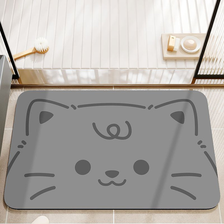 Cute Cartoon Animal Bath Mat Bowlift
