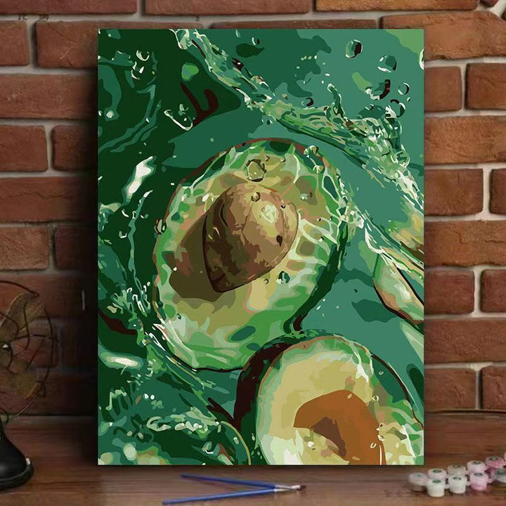 Vibrant Citrus-Inspired Wall Art Bowlift