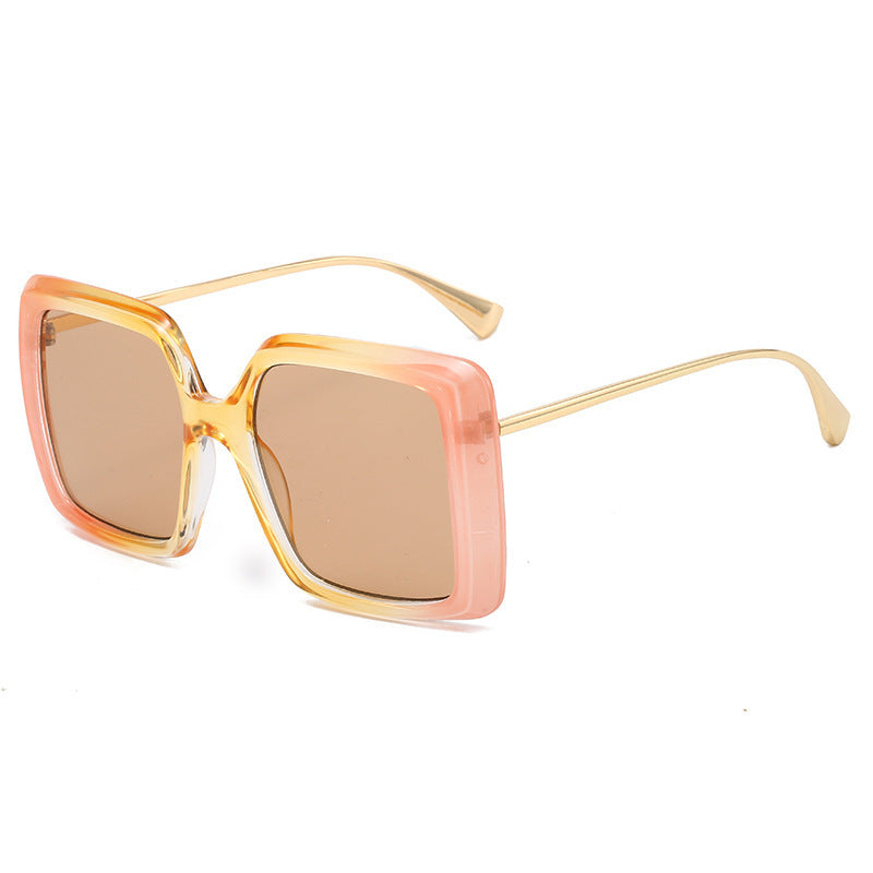 Women's oversized sunglasses with stylish geometric design Bowlift