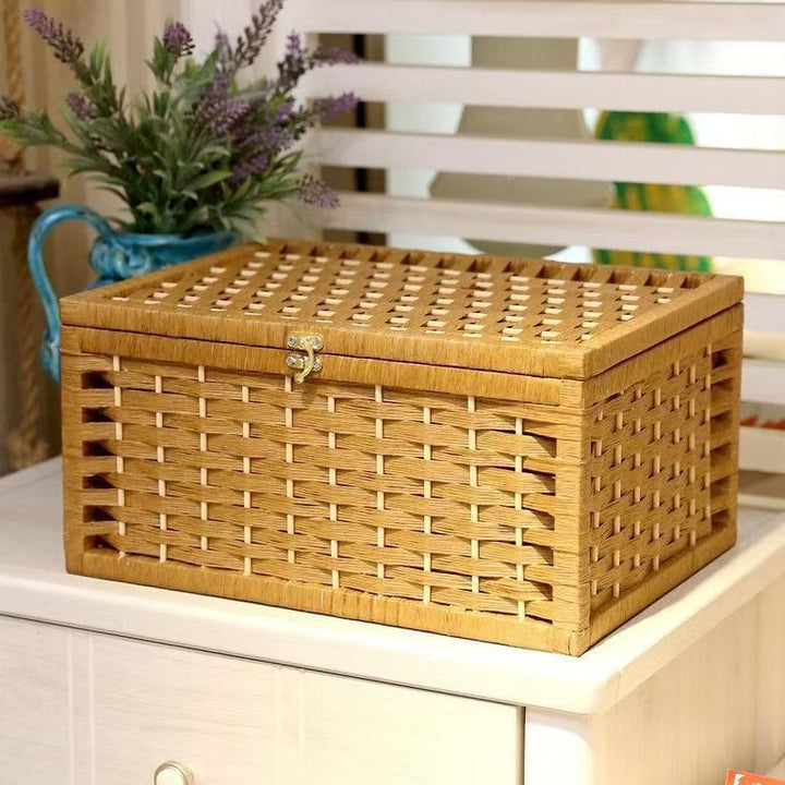 Rattan Storage Box Bowlift