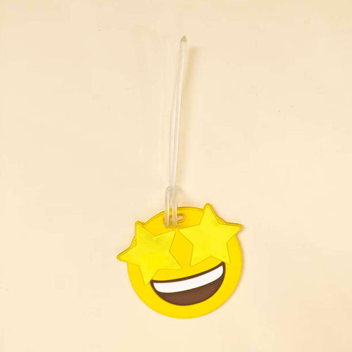 Unisex Emoji-Inspired Luggage Tag Bowlift