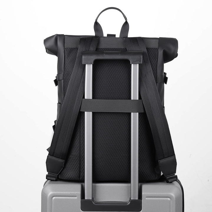 Stylish rolltop backpack with versatile organization compartments Bowlift