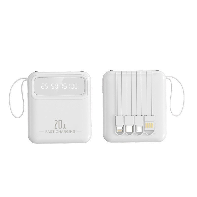 Portable power bank with integrated multifunction charging technology Bowlift