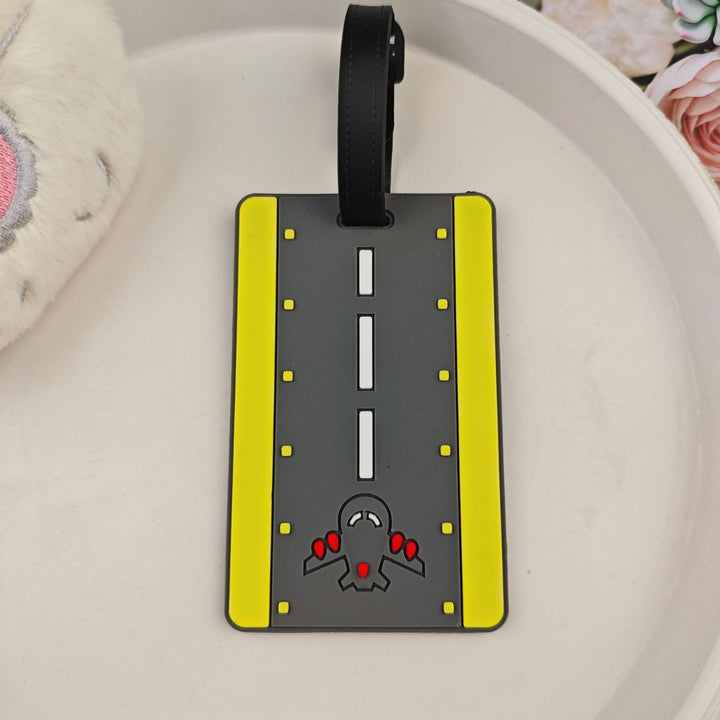 Unisex Roadway-Themed Luggage Tag Bowlift