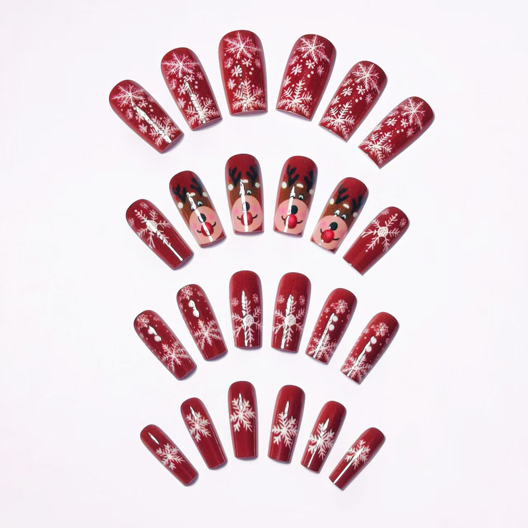 Festive Holiday-Themed Nail Art Bowlift 1788155398