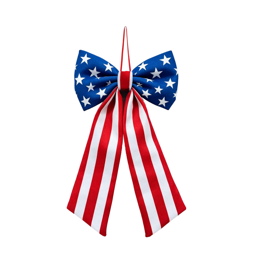Ladies nano festive satin bow with hanging band and double ribbons Bowlift