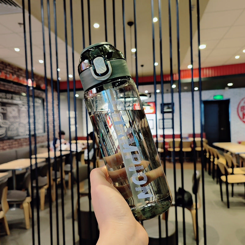Women High-Quality Drinking Bottle with Innovative Closure Mechanism Bowlift