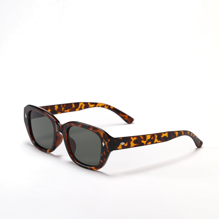 Women's stylish square sunglasses with high-quality tortoiseshell frame Bowlift