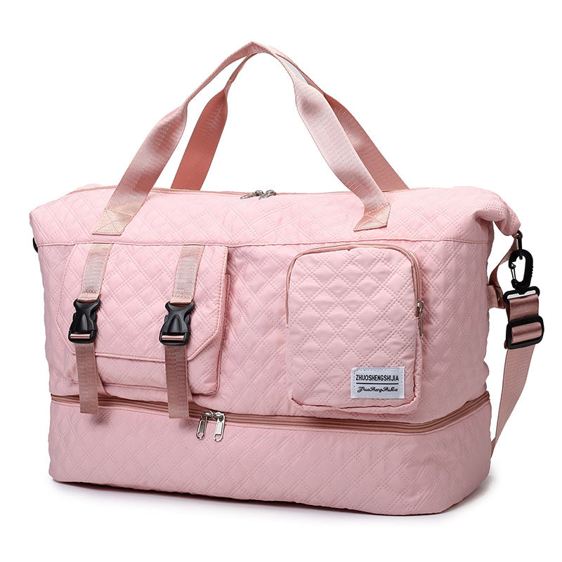 Premium Quilted Travel Tote