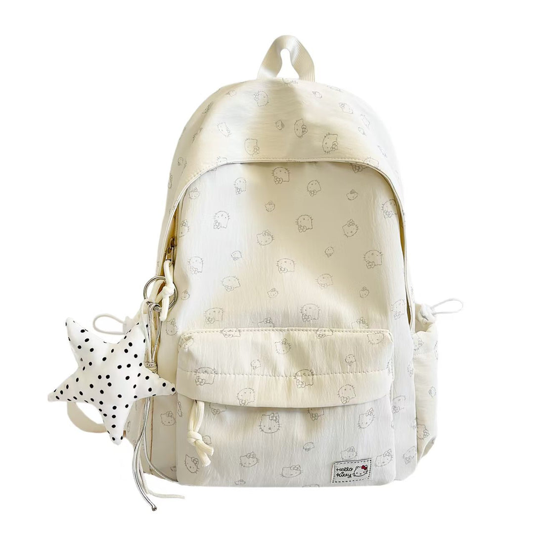 Cute Character Print Backpack Bowlift
