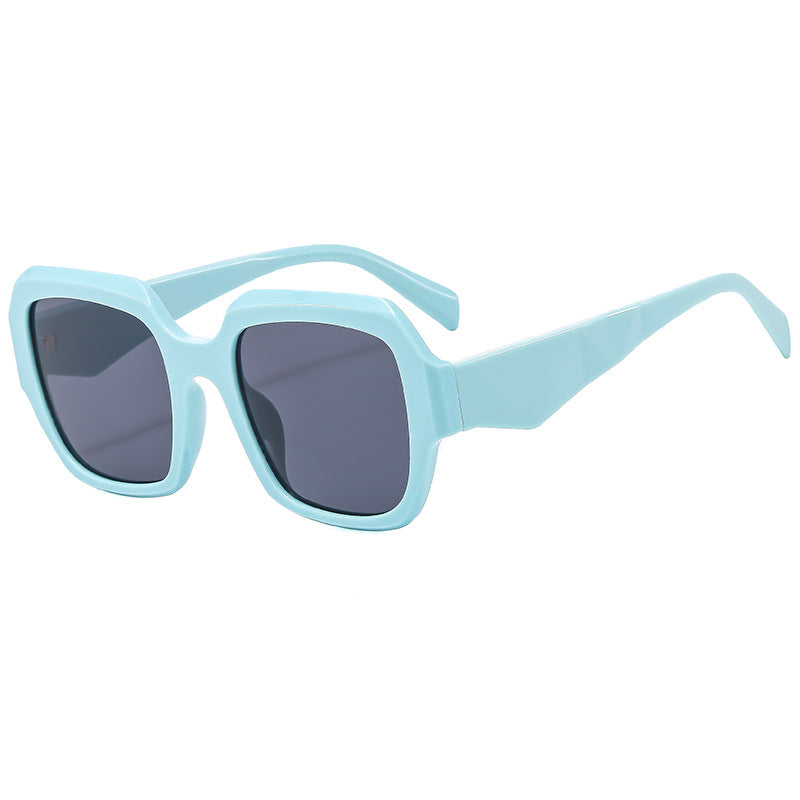 Women's Stylish Square Sunglasses with Polygonal Frame Bowlift