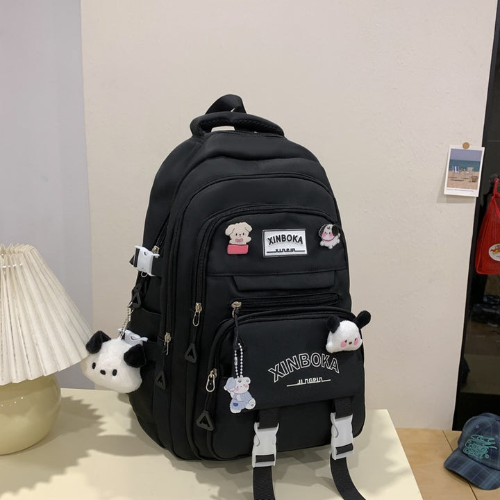 Children's Fun Character Print School Backpack Bowlift