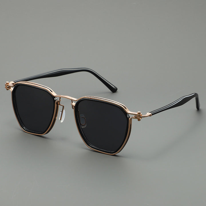 Ladies stylish sunglasses with angular design and UV protection Bowlift