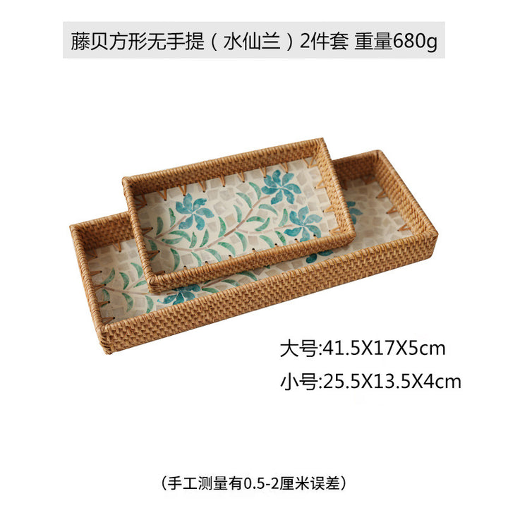 Ladies rectangular decoration bowl Bowlift