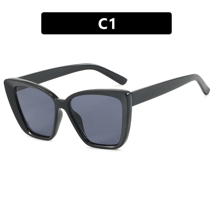 Ladies square sunglasses in modern tortoise pattern Bowlift