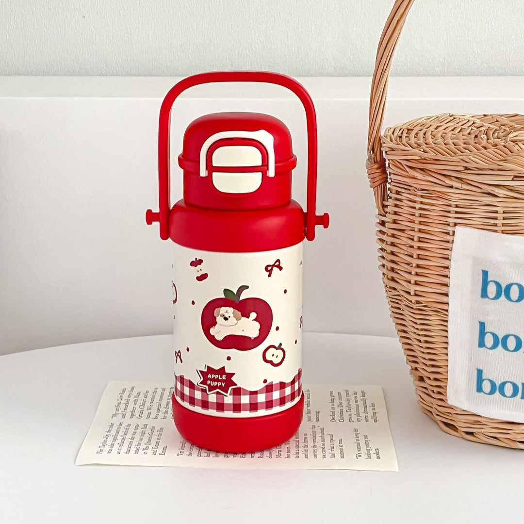 Ladies Insulated Thermos Bottle with Cute Animal Design Bowlift