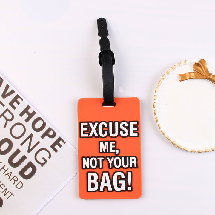 Fun Travel Luggage Tag Bowlift