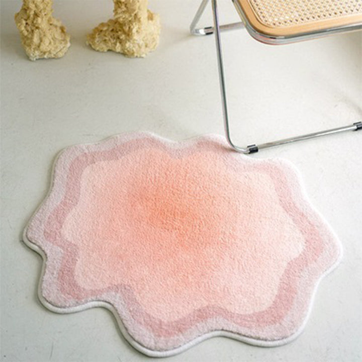 Soft Minimalist Flower Carpet
