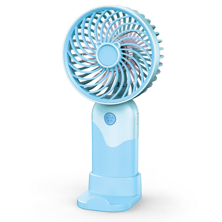Ladies Portable Handheld Fan with Height Adjustable Stand Bowlift