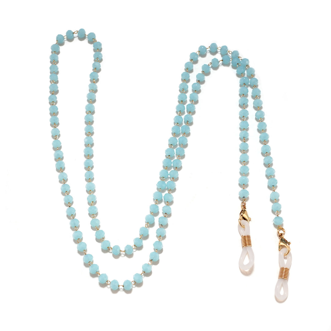 Elegant Beaded Eyewear Necklace Bowlift