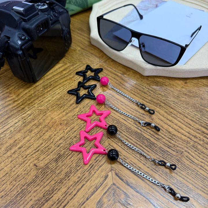 Stylish Star-Shaped Eyewear Chain Bowlift