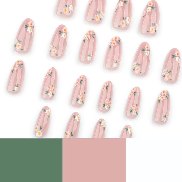 Blüten Nail Set Bowlift