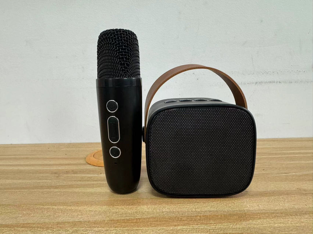 Portable Bluetooth Speaker with Wireless Microphone Bowlift