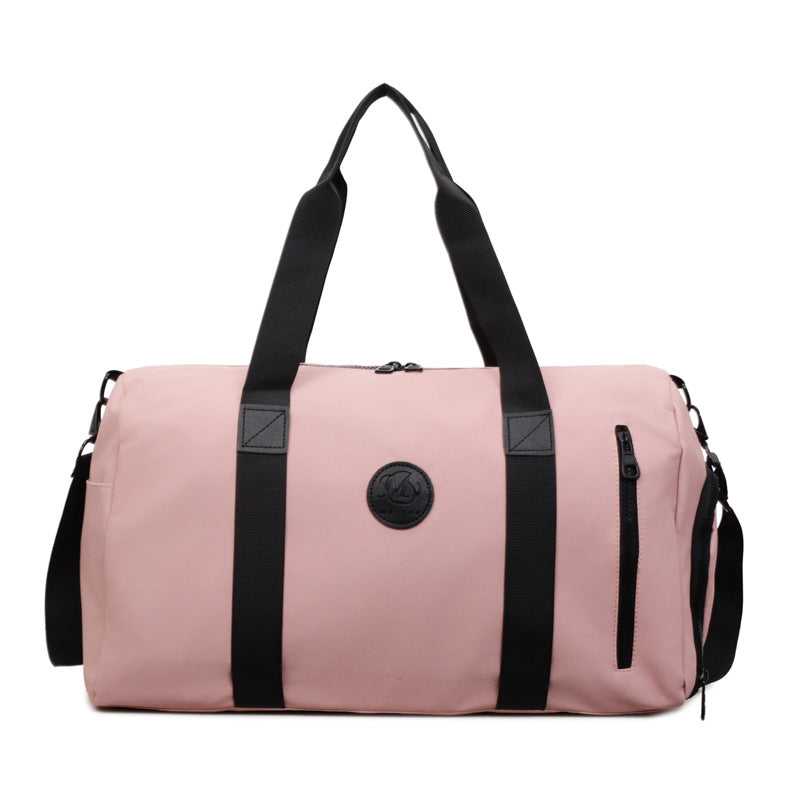 Sporty travel bag with reinforced zipper and side pocket Bowlift