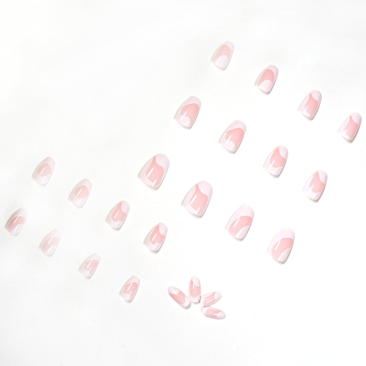 Artistic stiletto nails with elegant color structures Bowlift