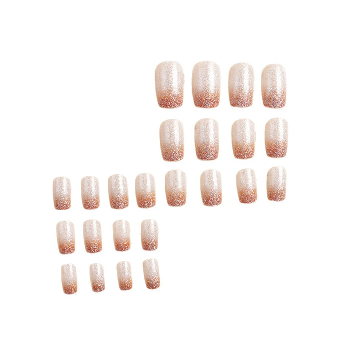Glitter Ombre Press-On Nail Set Bowlift