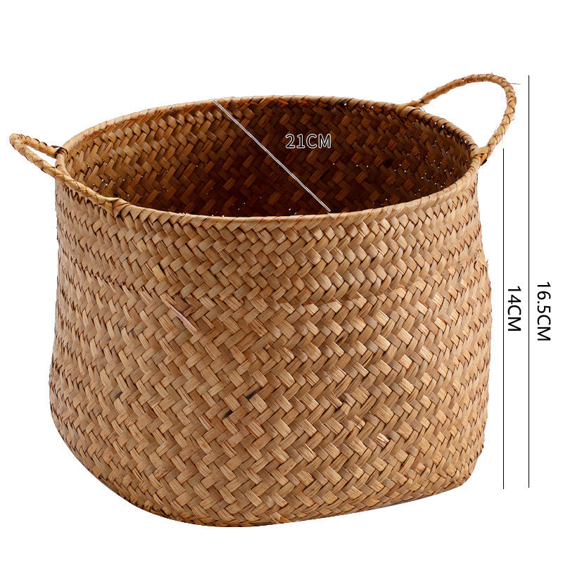 Unisex Stylish Storage Baskets made of Handwoven Natural Material Bowlift