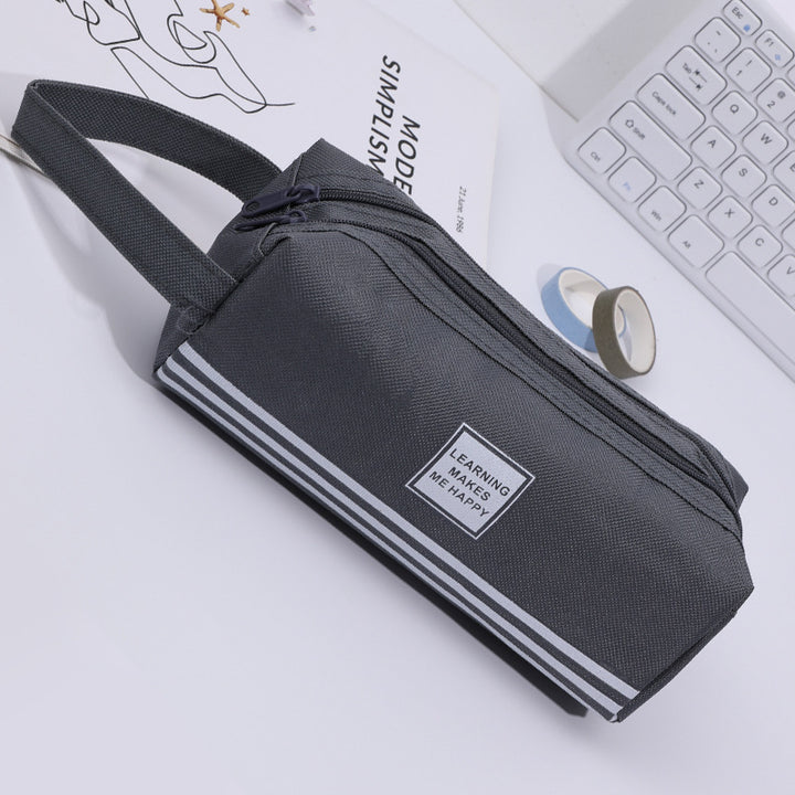 Versatile Zippered Pencil Case Bowlift