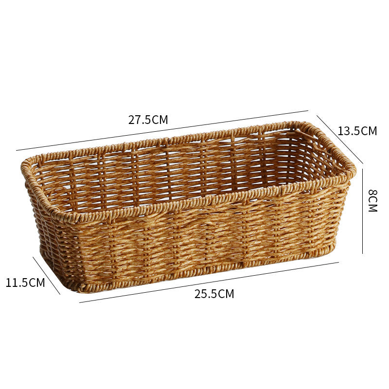 Decorative Handwoven Storage Basket Bowlift