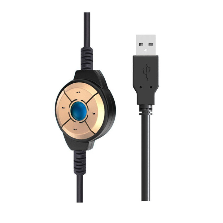 Ergonomic Wired Communication Headset Bowlift