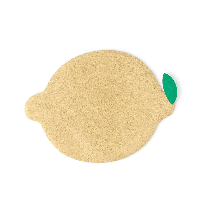 Unisex Funny Lemon Shape Bath Mat Bowlift