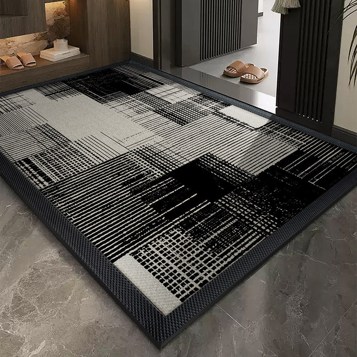 Geometric Pattern Non-Slip Area Rug