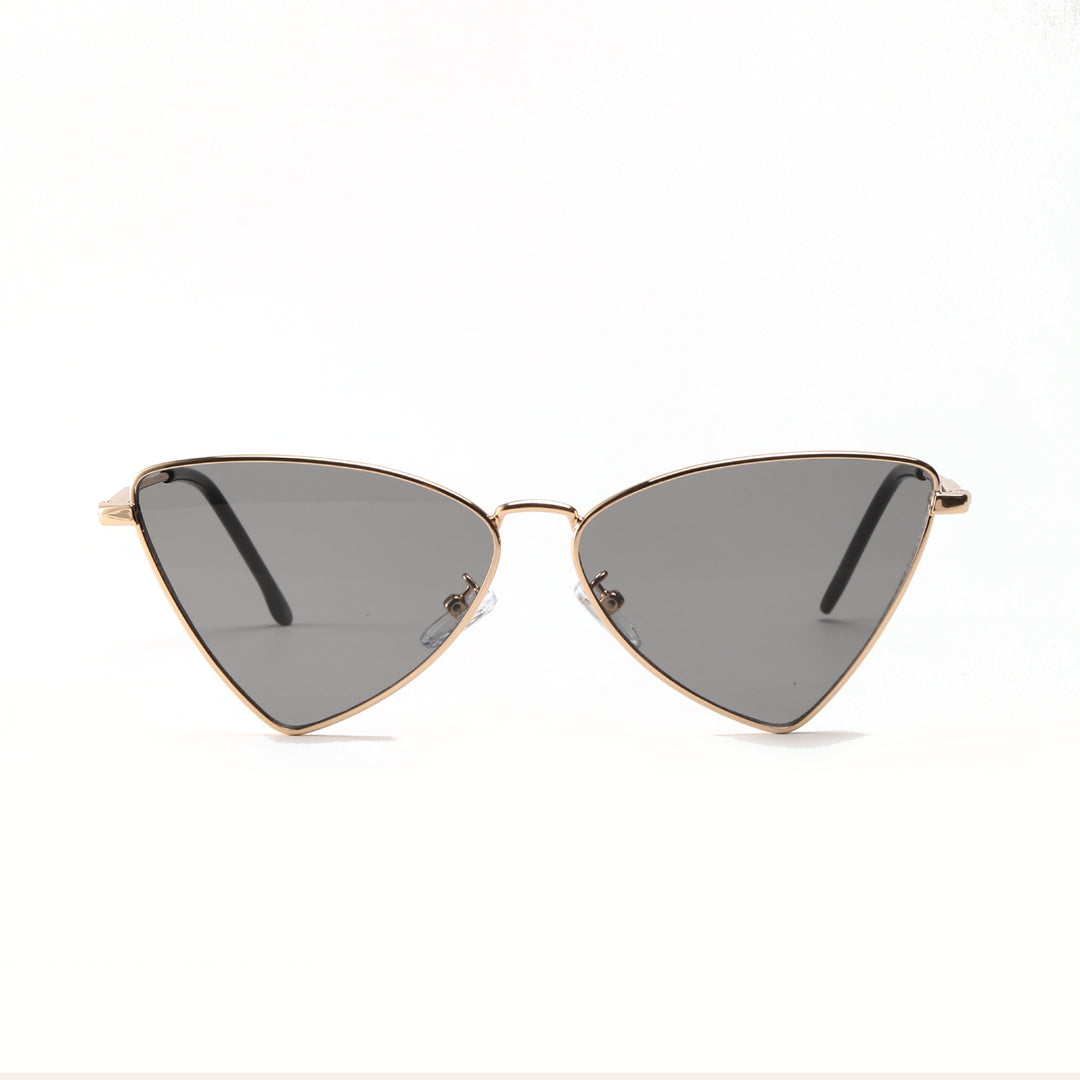 Women trendy Cat-Eye sunglasses with golden accents Bowlift