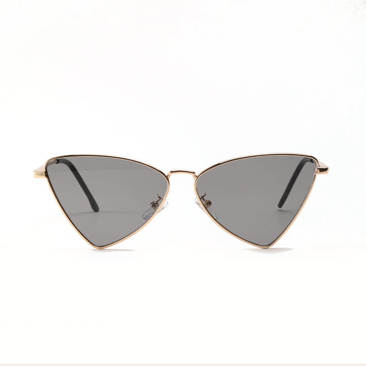 Women trendy Cat-Eye sunglasses with golden accents Bowlift
