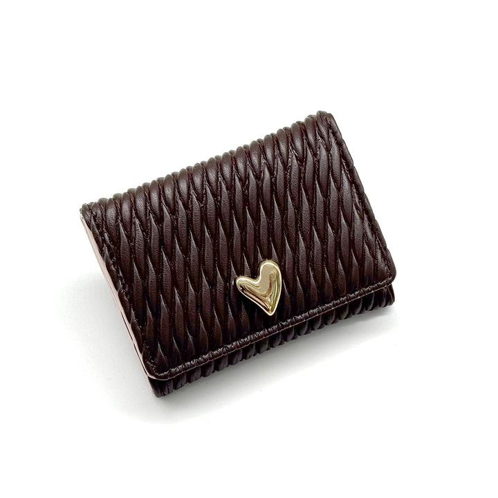 Textured Leather Wallet