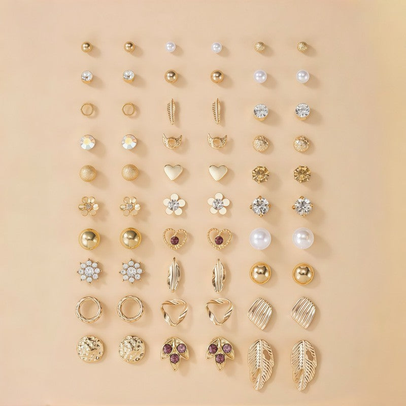 Sparkling Earrings Set Bowlift
