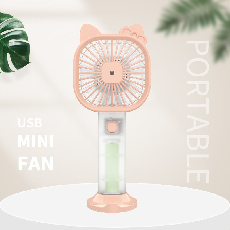 Unisex Rechargeable USB Personal Mini Fan Bowlift