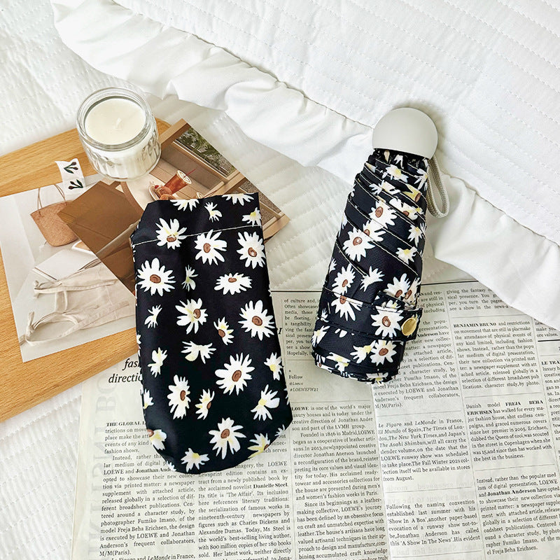 Women Foldable Shopping Bag with Charming Flower Design Bowlift