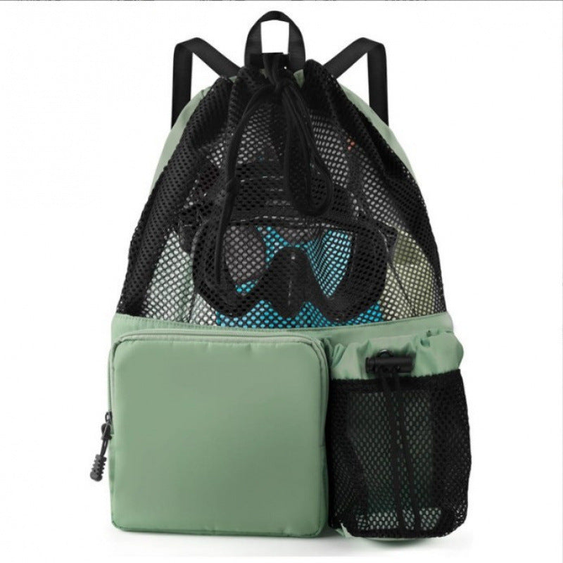 Sporty Mesh Snorkel Backpack Bowlift